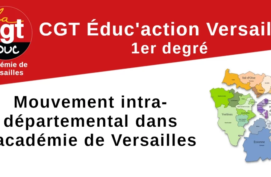 Guide sur le mouvement intra départemental 2026 (1er degré)