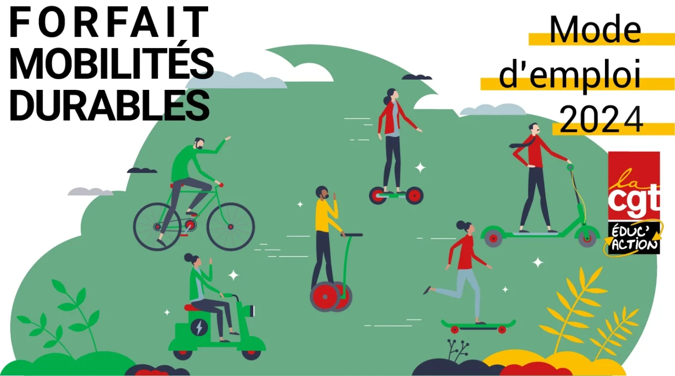 Circulaires sur le remboursement partiel des frais de transport et sur le forfait mobilités durables 2024-2025