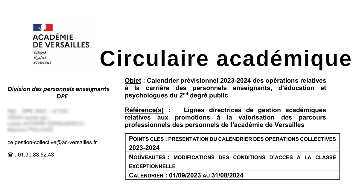 Calendrier des promotions et rendez-vous de carrière (2023-2024)