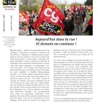 JA n°207 – Aujourd&rsquo;hui dans la rue ! Et demain on continue !