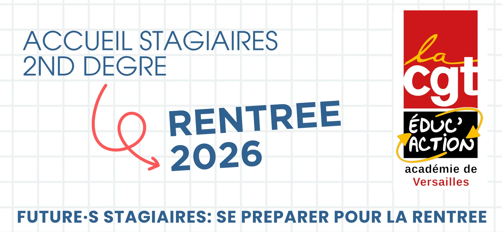 Visio pour l’accueil des stagiaires du 2nd degré dans l’académie de Versailles (RS2026)